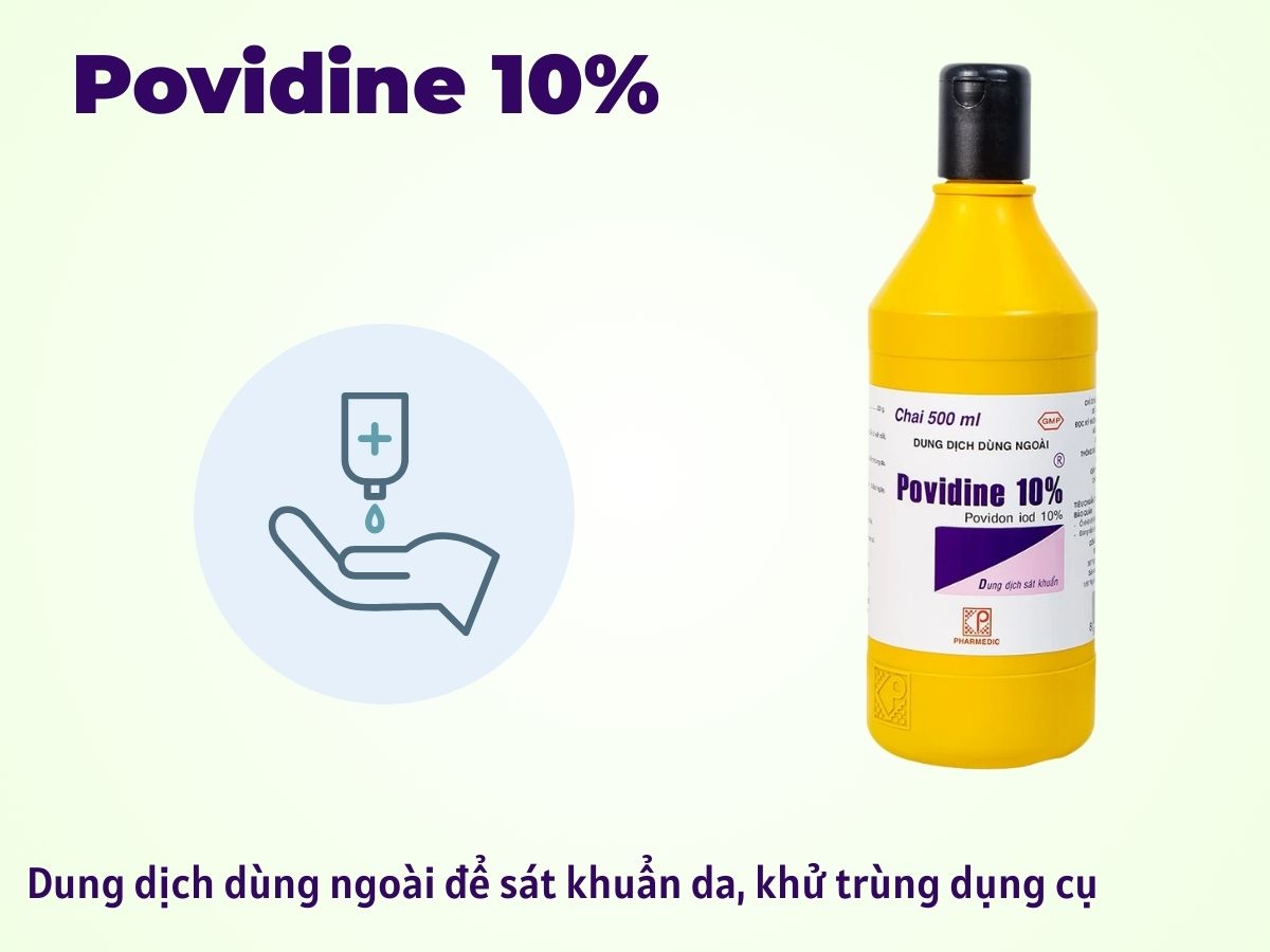 Povidine 10% 500ml 8 Povidine 10%