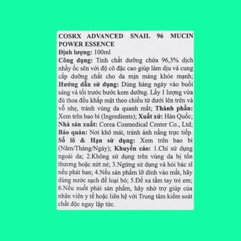 Serum Cosrx Advanced Snail 96 Mucin Power Essence