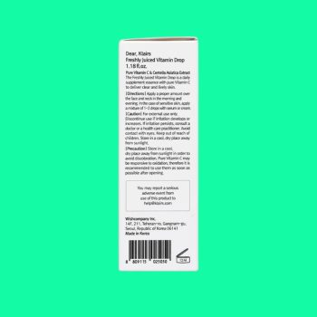 Serum Klairs Freshly Juiced Vitamin Drop