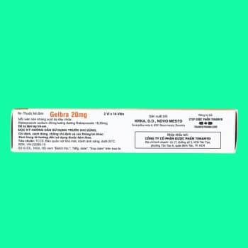 Gelbra 20mg