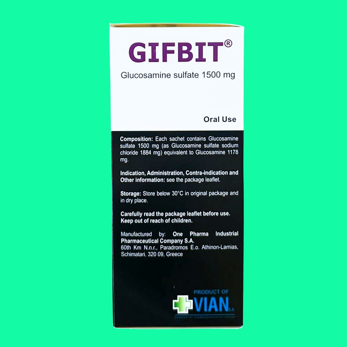 gifbit-4 Thuốc Gifbit 1500mg làm giảm triệu chứng của thoái hóa khớp
