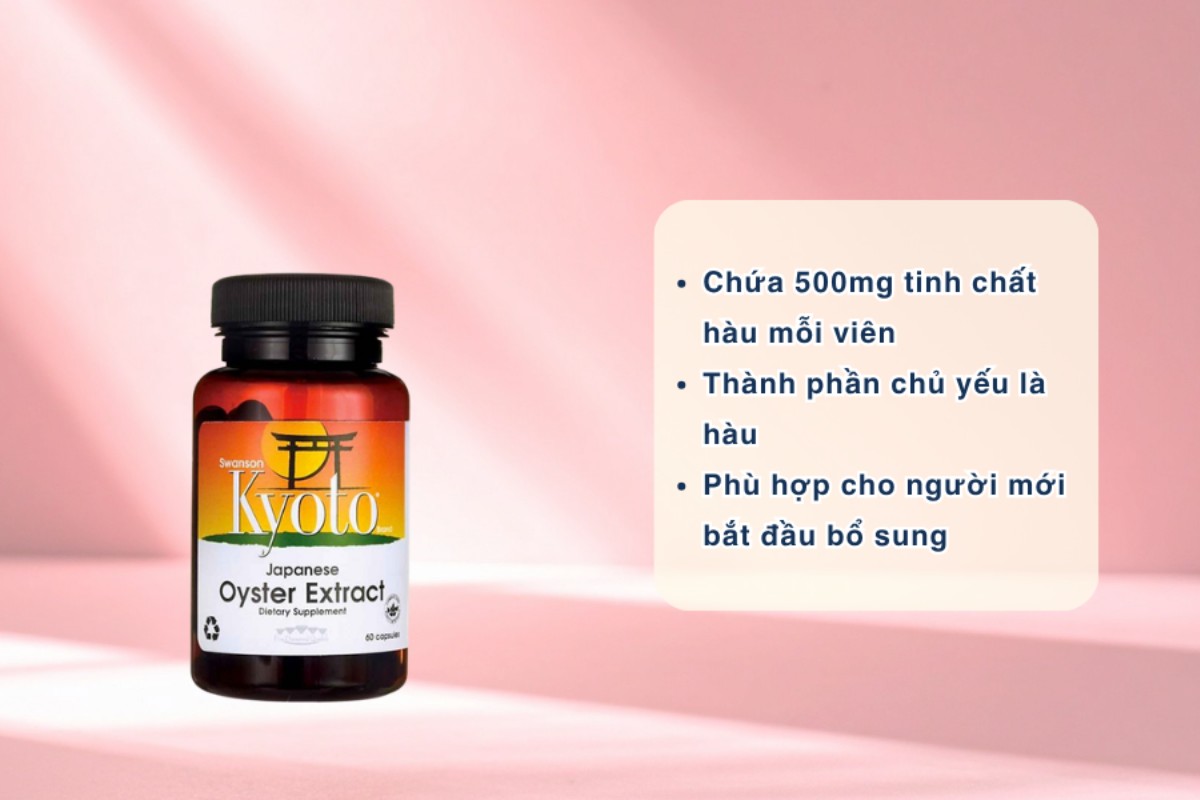 Viên uống Orihiro New Oyster Extract