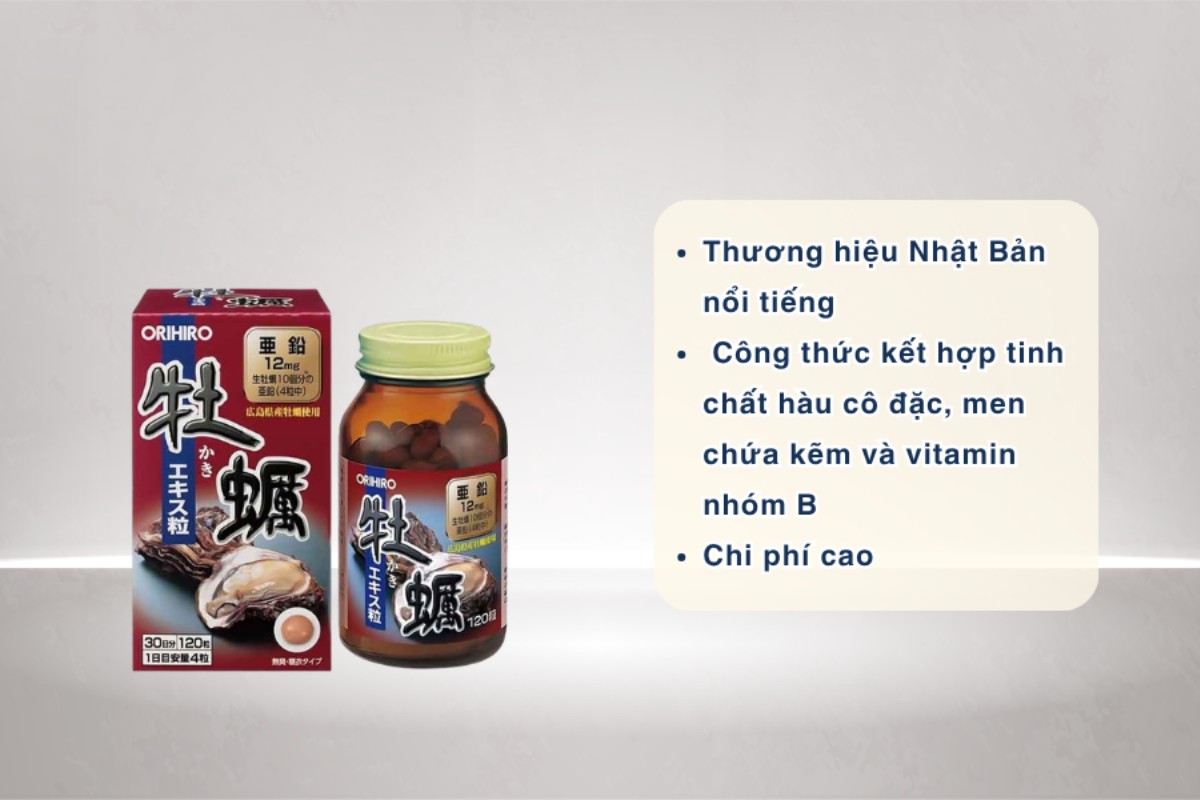 Viên uống hàu Swanson Kyoto Japanese Oyster Extract