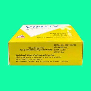 Thuốc Vinzix 20mg/2ml