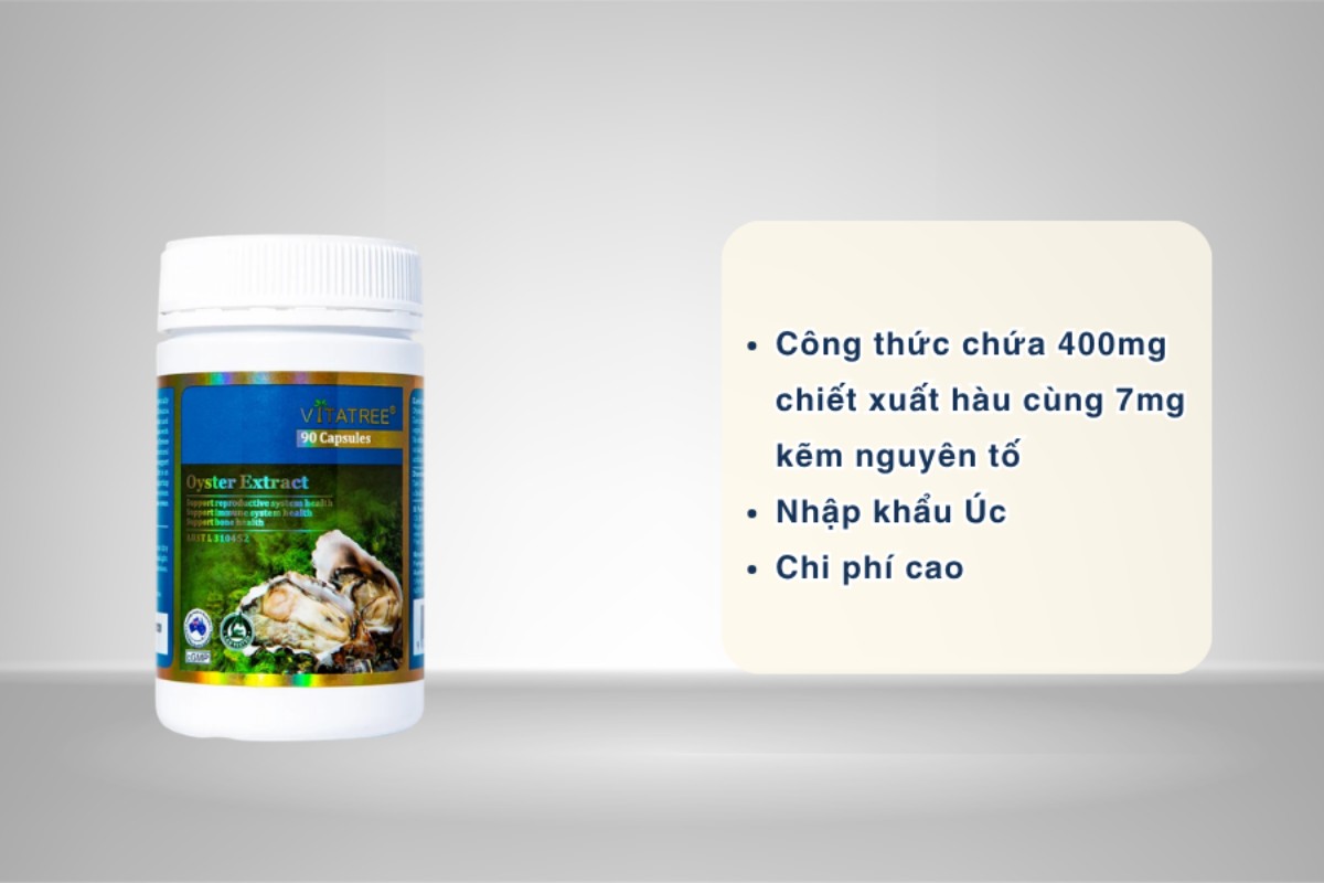 Tinh chất hàu Vitatree Oyster Extract