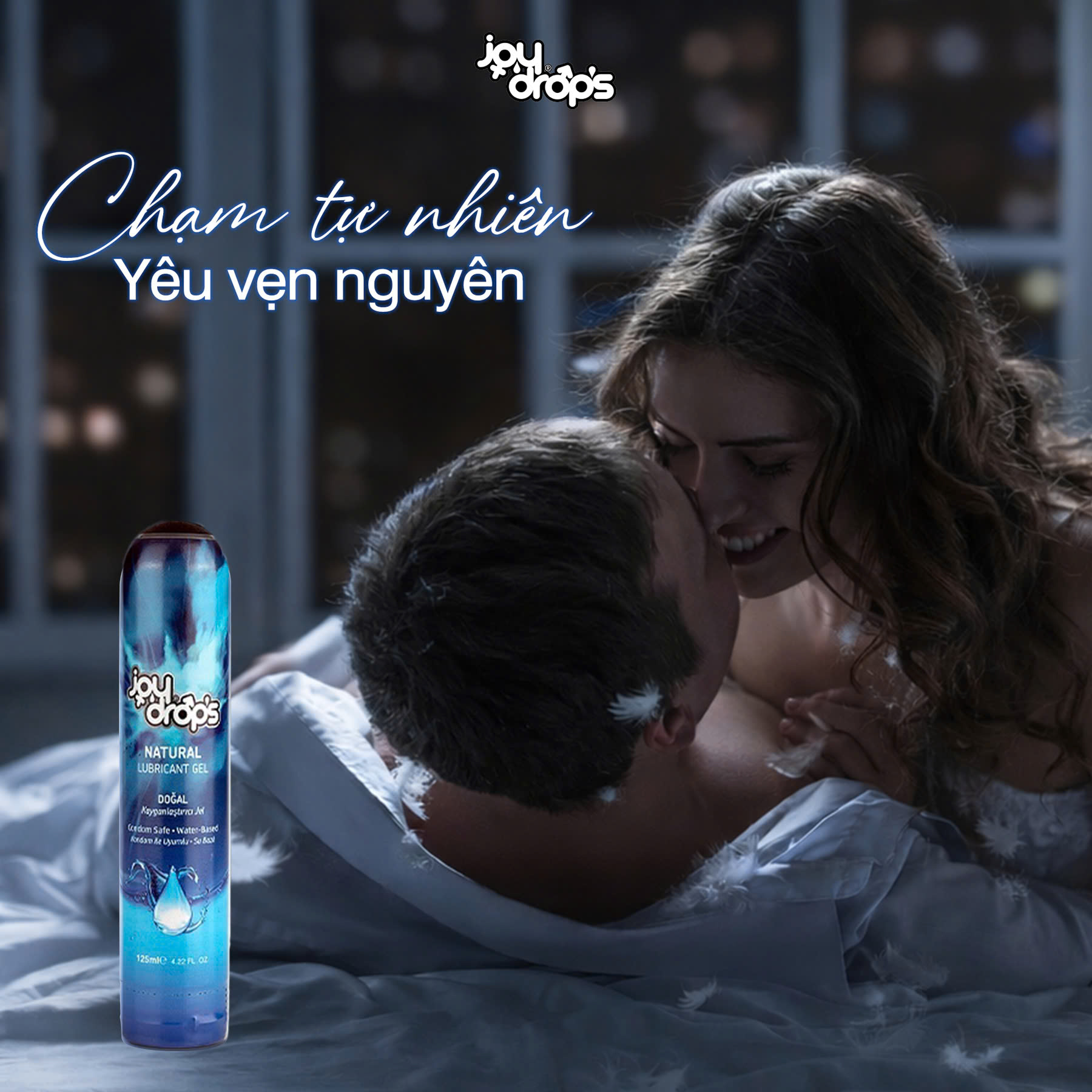 Gel bôi trơn gốc nước JoyDrops - Chạm tự nhiên, yêu nguyên vẹn
