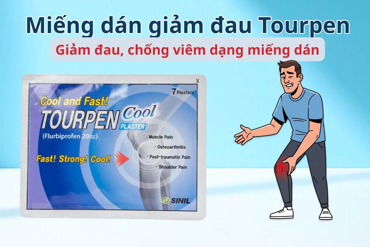 Miếng dán giảm đau Tourpen