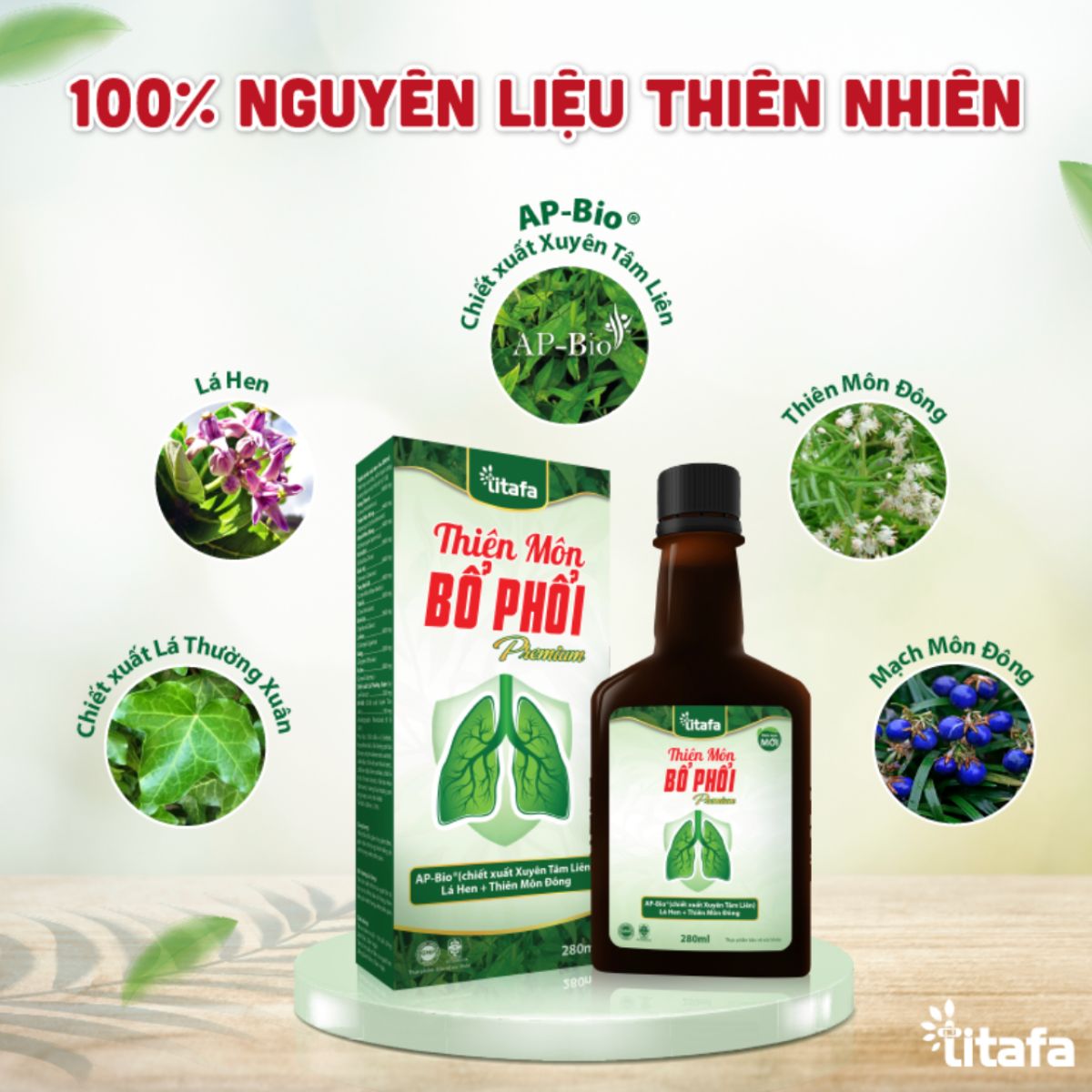 Thiên Môn Bổ Phổi