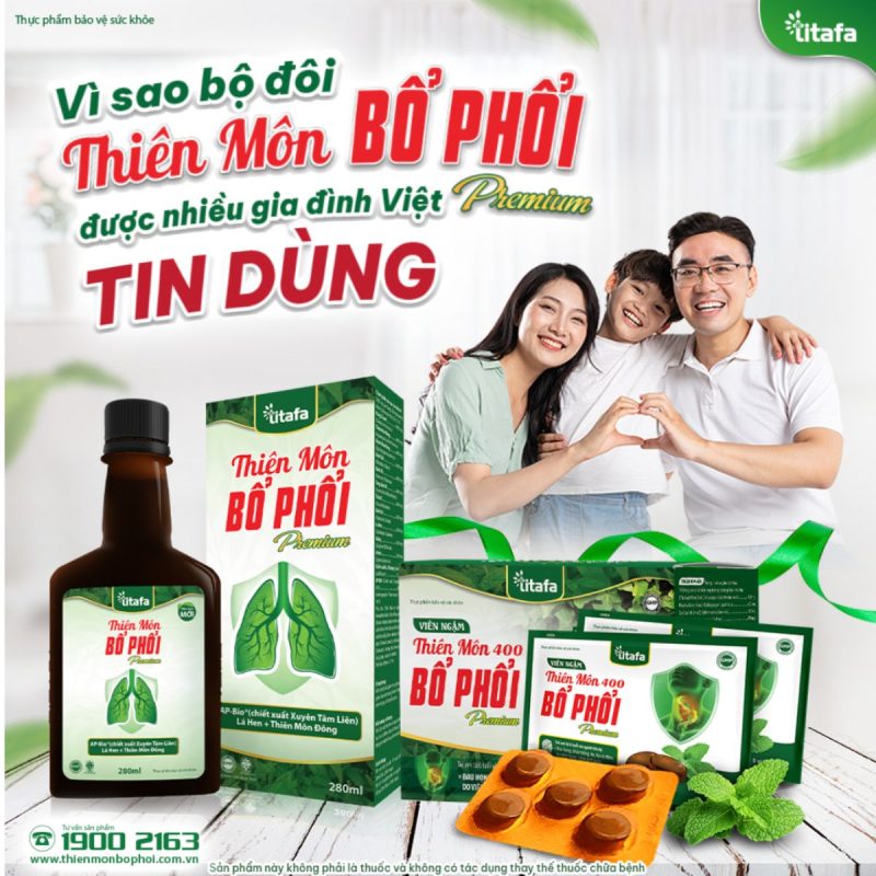 Thiên Môn Bổ Phổi
