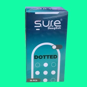 Bao cao su Sure Dongkuk Dotted 4 Bao cao su Sure Dongkuk Dotted
