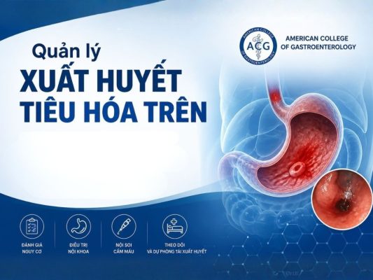 QUẢN LÝ XUẤT HUYẾT TIÊU HÓA TRÊN THEO ACG 2021
