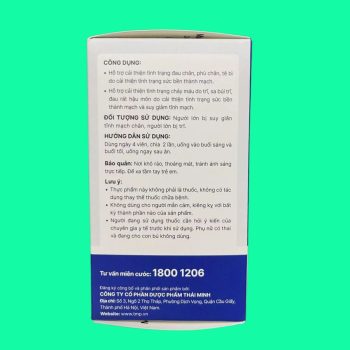 Viên uống Vein Thái Minh 4 Viên uống Vein Thái Minh