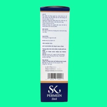 Dầu tắm gội SK Permein 2in1 6 Dầu tắm gội SK Permein 2in1