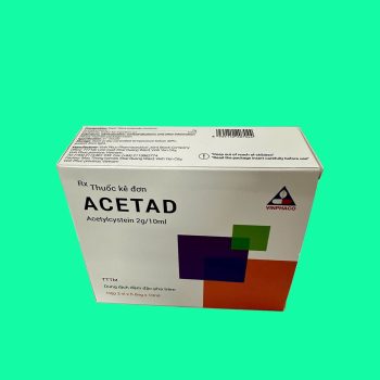 Acetad 2g/10ml 3 Thuốc Acetad 2g/10ml