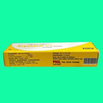 Acyclovir 5% Cream Phil Inter Pharma