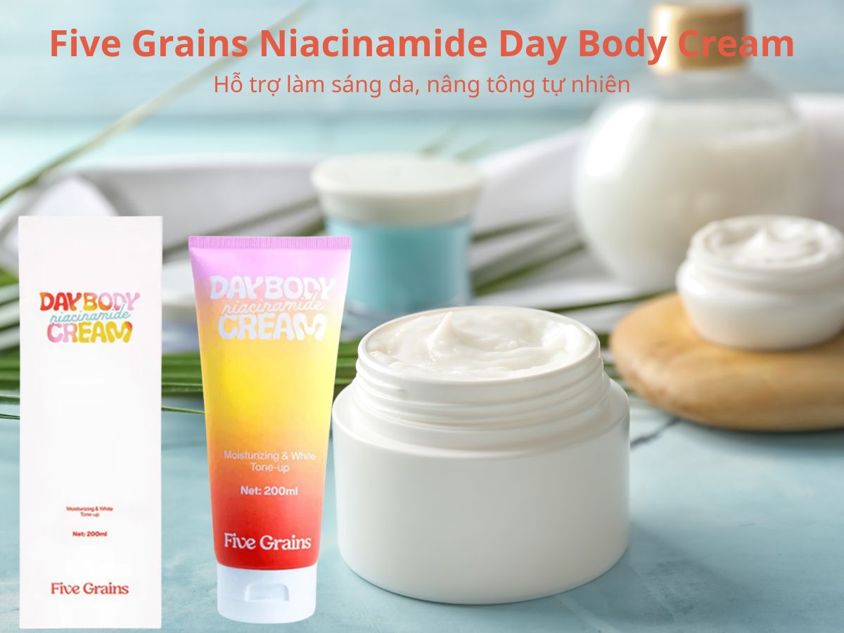 Five Grains Niacinamide Day Body Cream 13 Five Grains Niacinamide Day Body Cream