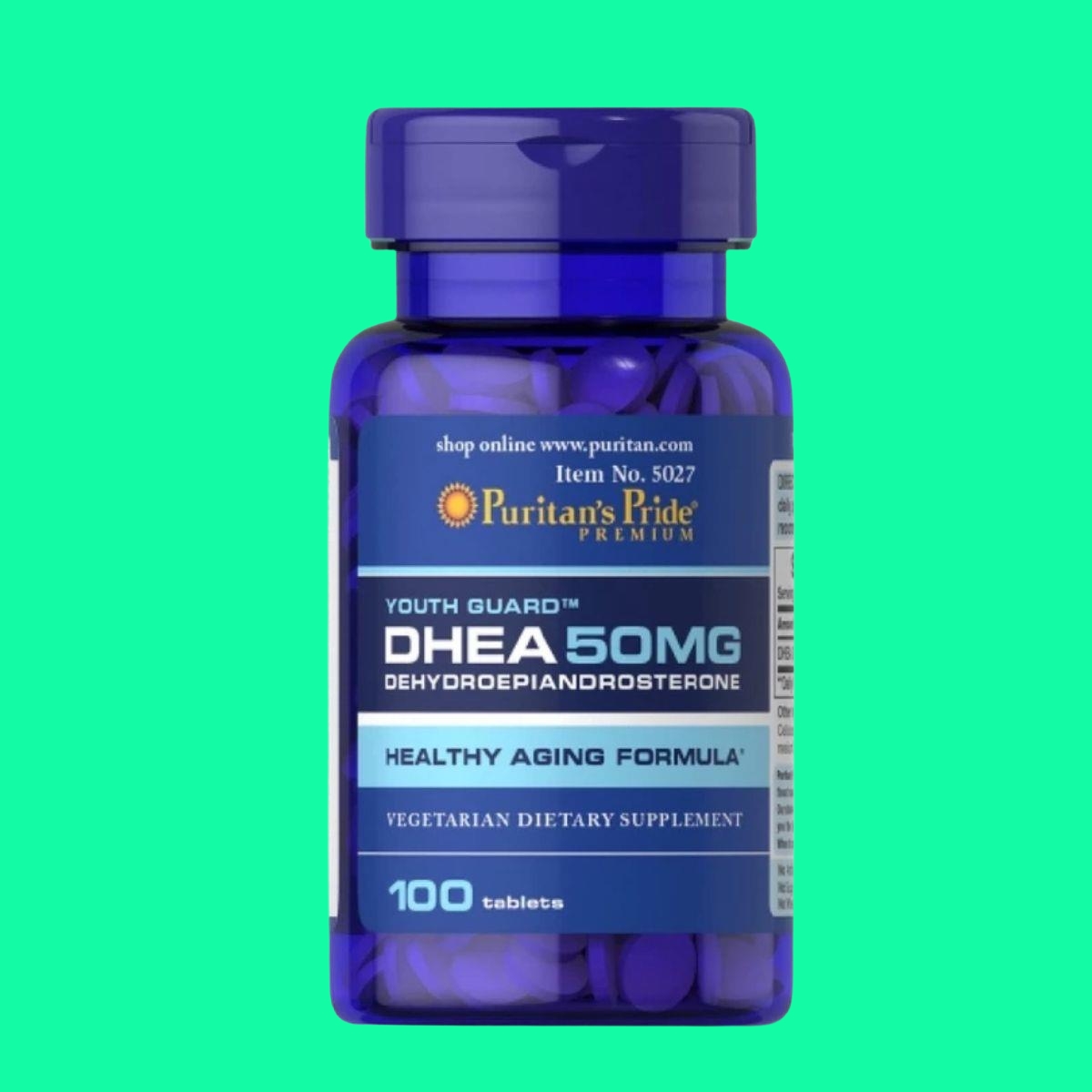 Puritan-Pride-DHEA-50mg-1 Puritan’s Pride DHEA 50mg