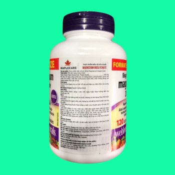 Webber Naturals Magnesium Bisglycinate 200mg 2 Webber Naturals Magnesium Bisglycinate 200mg
