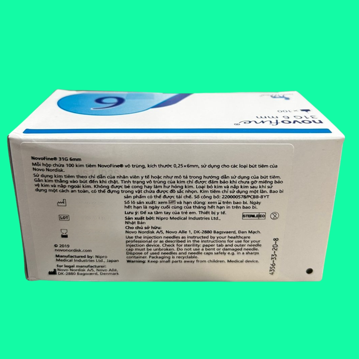dau-kim-tiem-Novofine-31g-6mm-4 Đầu kim tiêm Novofine 31G 6mm
