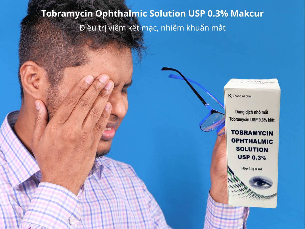 Tobramycin Ophthalmic Solution USP 0.3% Makcur 10 Tobramycin Ophthalmic Solution USP 0.3% Makcur