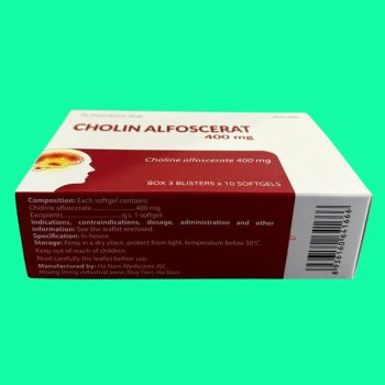 Cholin Alfoscerat 400mg Hà Nam 5 Cholin Alfoscerat 400mg Hà Nam