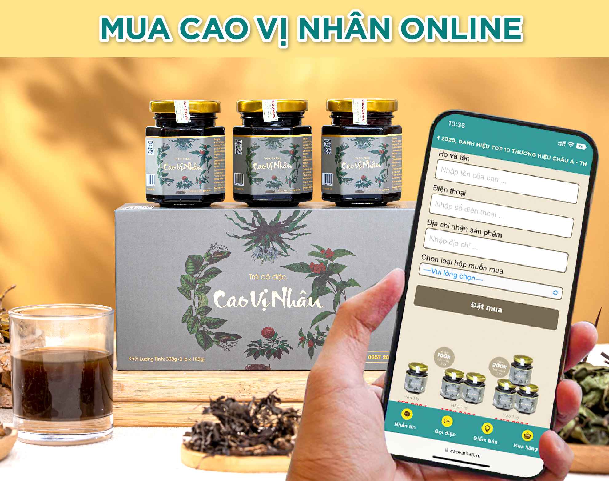 Cách mua Cao Vị Nhân online và xem các điểm bán tại nhà thuốc gần nhất 6 Mua cao vị nhân online