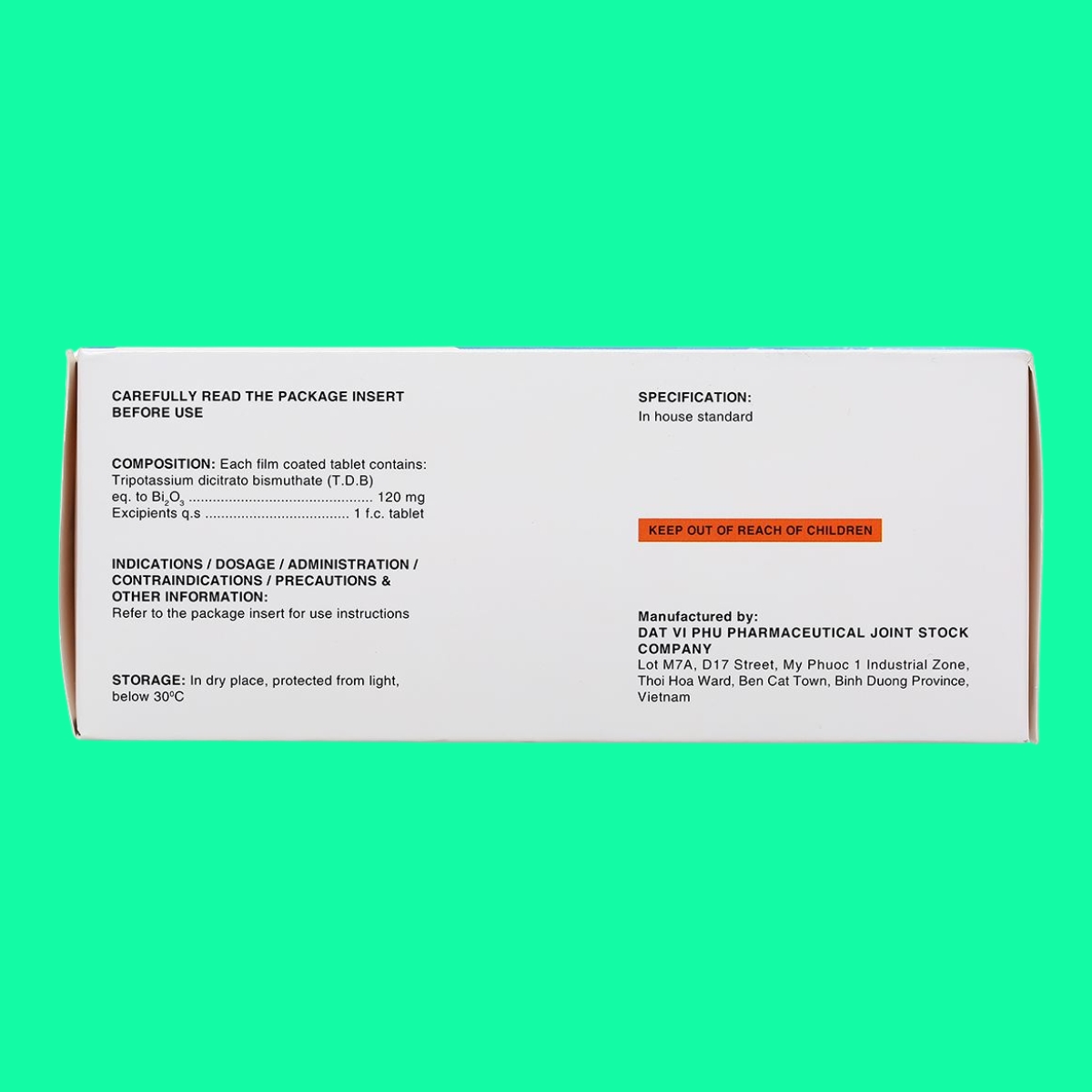 Bisnol-120-7 Bisnol 120mg