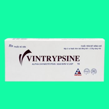 Vintrypsine 5000 đơn vị USP