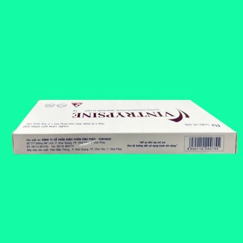 Vintrypsine 5000 đơn vị USP 4 Vintrypsine 5000 đơn vị USP