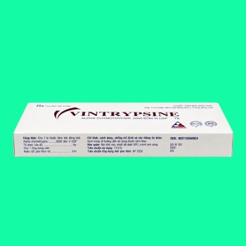 Vintrypsine 5000 đơn vị USP 3 Vintrypsine 5000 đơn vị USP