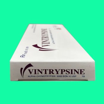 Vintrypsine 5000 đơn vị USP 5 Vintrypsine 5000 đơn vị USP