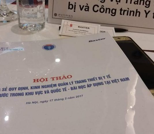 Hội thảo trang thiết bị y tế