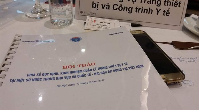 Hội thảo trang thiết bị y tế