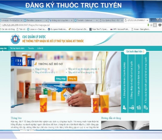 Quyết định cấp số đăng ký thuốc trong nước 158