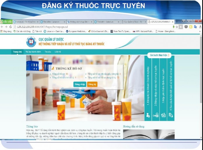 New Checklist for drug registration in Vietnam