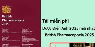 Dược Điển Anh 2025