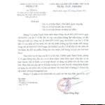 Công văn số 190/PYT Phòng y tế Quận Thanh Xuân ngày 02 tháng 11 năm 2023 về việc đình chỉ lưu hành, thu hồi mỹ phẩm không đạt tiêu chuẩn chất lượng; có dấu hiệu giả xuất xứ