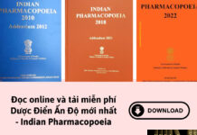 Đọc online và tải miễn phí Dược Điển Ấn Độ mới nhất - Indian Pharmacopoeia