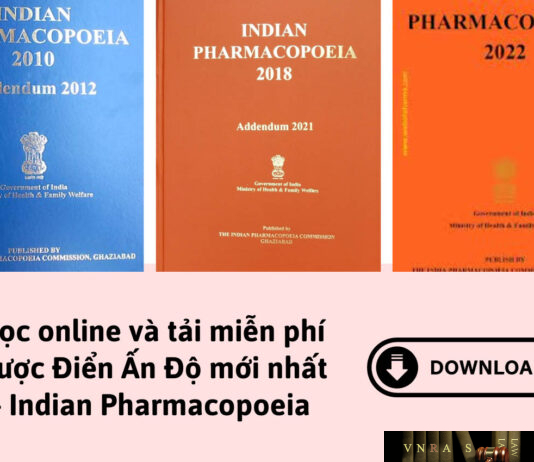 Đọc online và tải miễn phí Dược Điển Ấn Độ mới nhất - Indian Pharmacopoeia