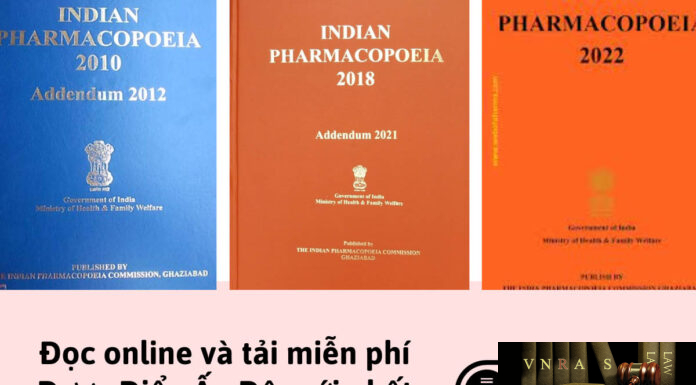 Đọc online và tải miễn phí Dược Điển Ấn Độ mới nhất - Indian Pharmacopoeia