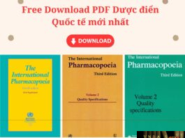 Tải miễn phí PDF Dược Điển Quốc Tế Phiên Bản Mới Nhất - International Pharmacopoeia Online