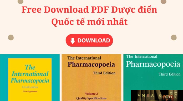 Tải miễn phí PDF Dược Điển Quốc Tế Phiên Bản Mới Nhất - International Pharmacopoeia Online