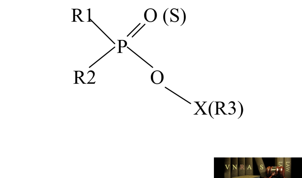 Hình 6.1: Cấu trúc phân tử phospho hữu cơ