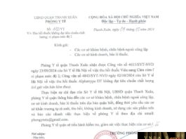 Công văn số 4615/SYT-NVD ngày 23/09/2024 của Sở Y tế Hà Nội về việc thu hồi thuốc Viên nang Cảm cúm-f vi phạm mức độ 2; Công văn số 4843/SYT-NVD ngày 02/10/2024 của Sở Y tế Hà Nội về việc thu hồi thuốc Alphatrypa DT không đạt tiêu chuẩn chất lượng