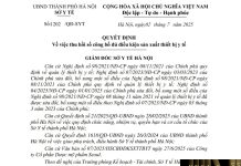 Công văn số : 1202/QĐ-SYT Sở Y tế Hà Nội ngày 02 tháng 7 năm 2025 Về việc thu hồi số công bố đủ điều kiện sản xuất thiết bị y tế