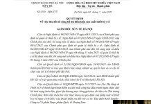 Công văn số : 1210/QĐ-SYT Sở Y tế Hà Nội ngày 04 tháng 7 năm 2025 Về việc thu hồi số công bố đủ điều kiện sản xuất thiết bị y tế