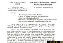 Công văn số : 5412/SYT-NVD Sở Y tế Hà Nội ngày 07 tháng 10 năm 2025 Về việc thu hồi thuốc viên nang cứng Vitamin Bcomplex không đạt tiêu chuẩn chất lượng