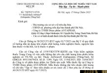 Công văn số : 7307/SYT-NVD Sở Y tế Hà Nội ngày 15 tháng 12 năm 2025 Về việc thu hồi thuốc AtiNeuro® (Gabapentin 250mg/5ml) Công văn số : 7307/SYT-NVD Sở Y tế Hà Nội ngày 15 tháng 12 năm 2025 Về việc thu hồi thuốc AtiNeuro® (Gabapentin 250mg/5ml)