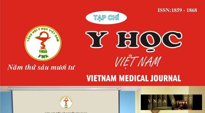 TẠP CHÍ Y HỌC VIỆT NAM TẬP 465 – THÁNG 4 – SỐ 2 – 2018