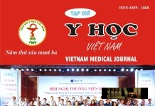 TẠP CHÍ Y HỌC VIỆT NAM TẬP 457 – THÁNG 8 – SỐ 2 – 2017
